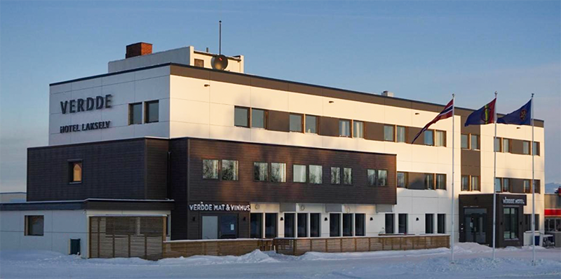 Bildet viser Verdde Hotell i Lakselv