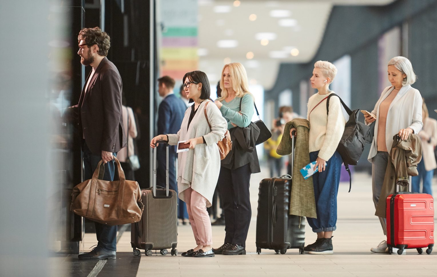 Husker du da alle stod i kø på flyplassen for å sjekke inn og få boardingkortet sitt?