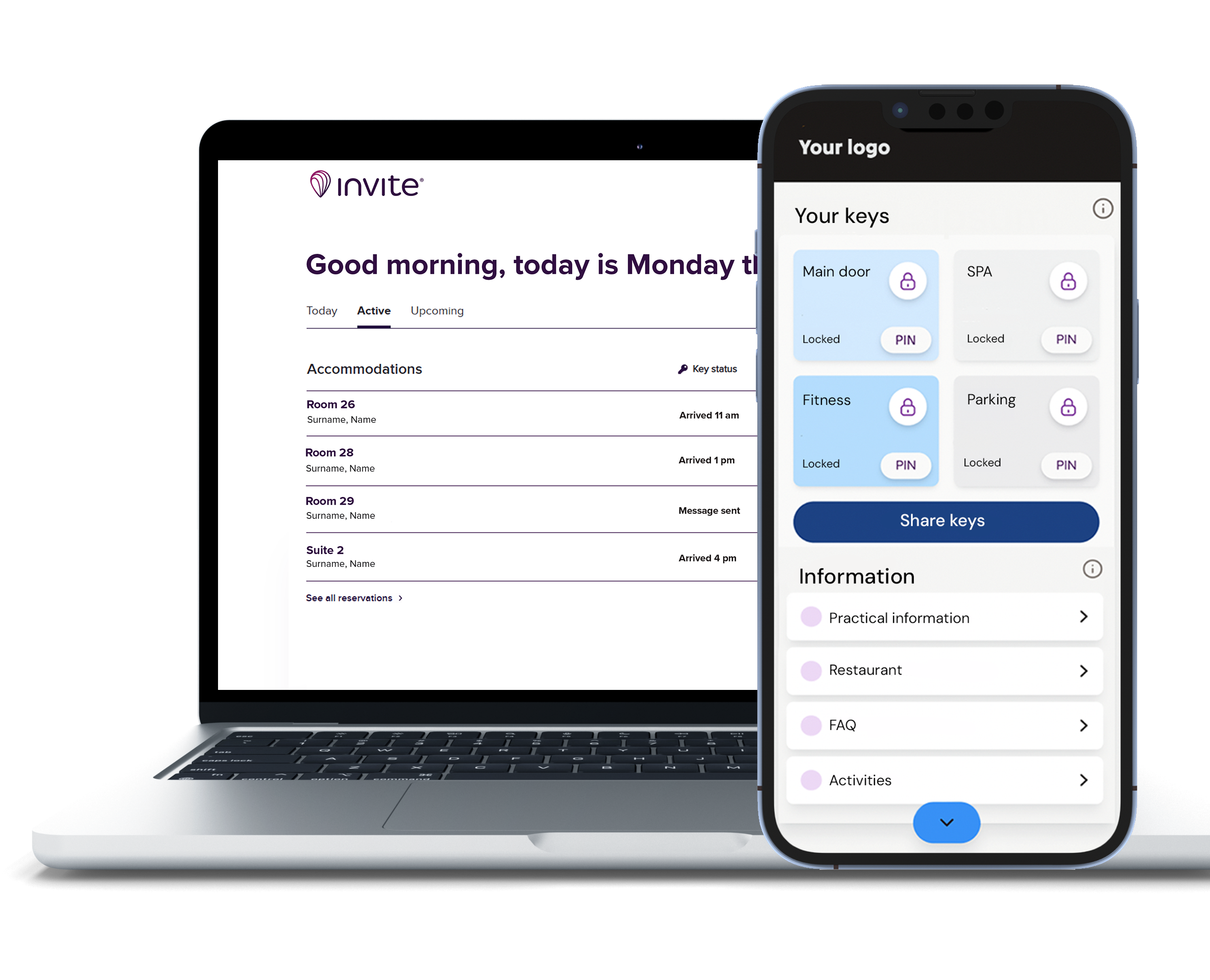 Invite control system